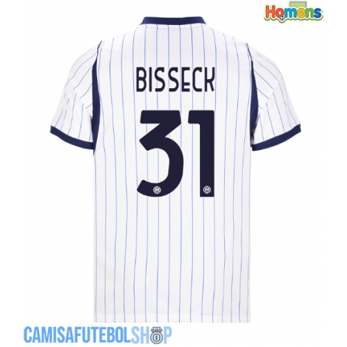 Camisa de time de futebol Inter Milan Yann Bisseck #31 Replicas 2º Equipamento 2026-27 Manga Curta